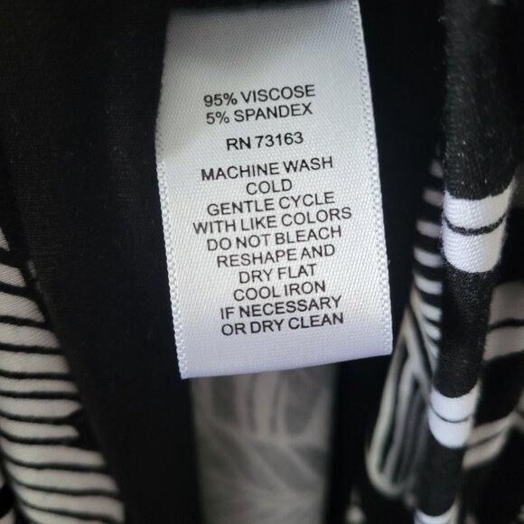 Spense Black and White Dress - Picture 6 of 8